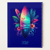 Surfbrett Tropischer Strand- Planer (Rückseite)