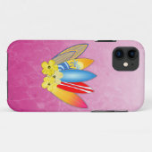 Surfbrett-und Hibiskus-Blumen Case-Mate iPhone Hülle (Rückseite (Horizontal))