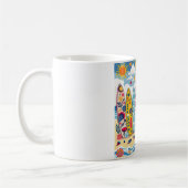 Surfbrett-Volksmug Kaffeetasse (Links)