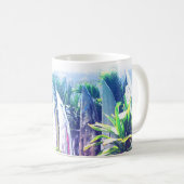 Surfbrett-Zaun Kaffeetasse (VorderseiteRechts)