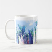 Surfbrett-Zaun Kaffeetasse (Links)