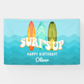 Surfbrett zum Geburtstag Banner (Horizontal)