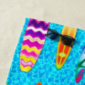 Surfbretter 1 Badetuch (Beispiel)