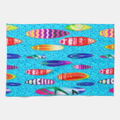 Surfbretter 1 Küchentücher (Horizontal)