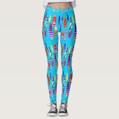Surfbretter 1 Leggings (Vorderseite)