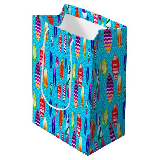 Surfbretter 1 mittlere geschenktüte (Vorderseite Schrägansicht)