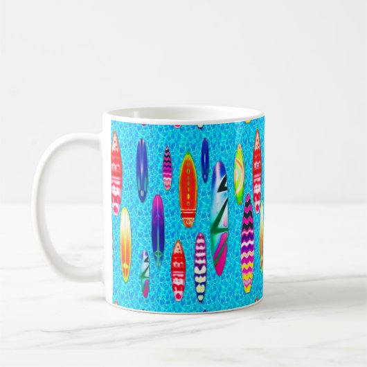 Surfbretter 1 Tasse (Links)