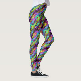 Surfbretter 2A-2D Bildoptionen Leggings