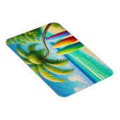 Surfbretter am Strand Magnet (Rechte Seite)