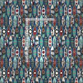 Surfbretter blau stoff (Kachel)