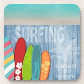 Surfbretter - Getränkekasten Getränkeuntersetzer (Vorderseite)