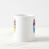 Surfbretter Hawaii-Flagge Kaffeetasse (Mittel)