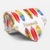 Surfbretter Hawaii Krawatte (Gerollt)