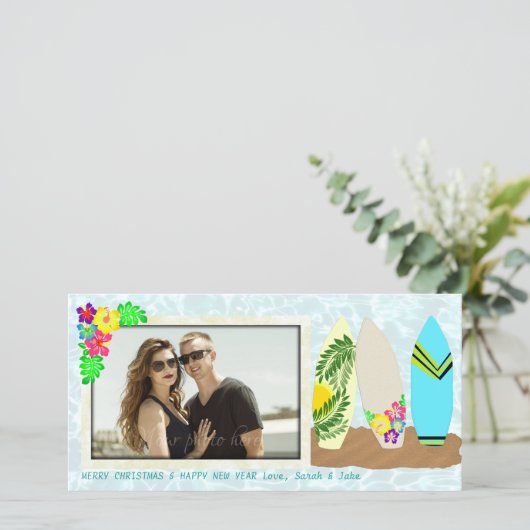 Surfbretter Hawaiian Weihnachten (Stehend Vorderseite)