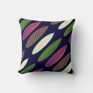 Surfbretter im Beach House Kissen