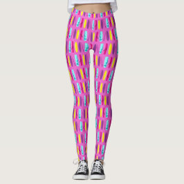 Surfbretter in rosa leggings