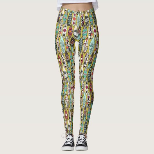 Surfbretter Leggings (Vorderseite)