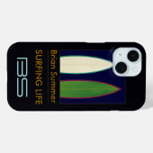 Surfbretter personalisiert zum Thema Surfen Case-Mate iPhone Hülle (Rückseite (Horizontal))