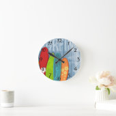 Surfbretter Runde Wanduhr (Zuhause)