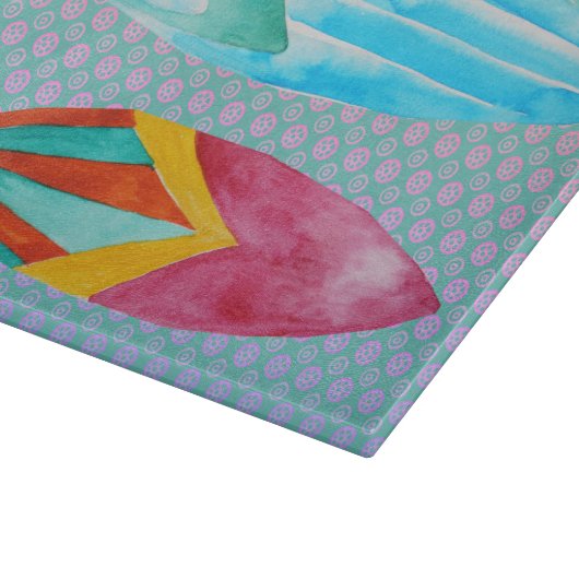 Surfbretter Schneidebrett (Ecke)