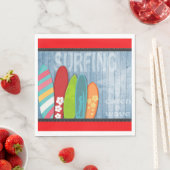 Surfbretter Serviette (Beispiel)