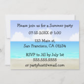 Surfbretter Strand Party Einladungen (Rückseite)