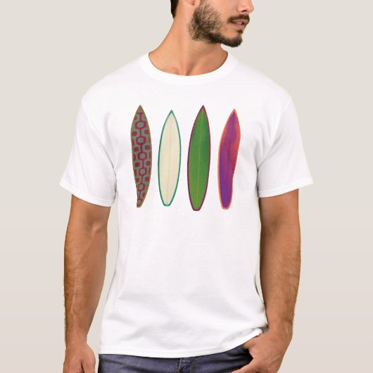 Surfbretter ~ Surfen T-Shirt (Vorderseite)