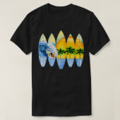 Surfbretter und Surfbretter T-Shirt (Design vorne)