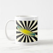 Surfbrettknopf Kaffeetasse (Links)