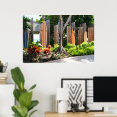 Surfbrettplakat Poster (Heimbüro)