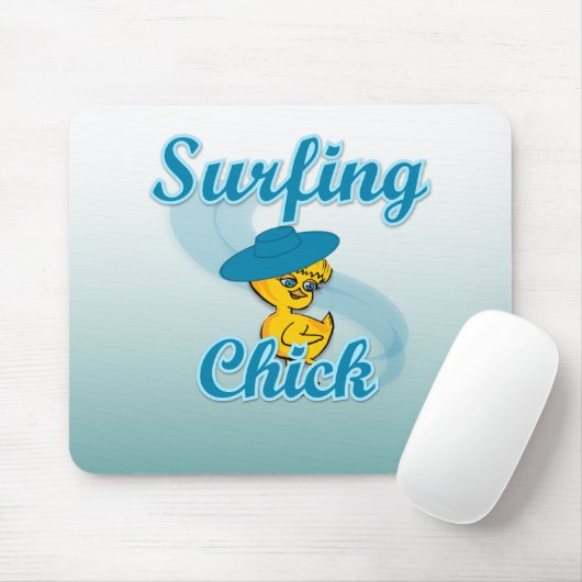 Surfchick #3 mousepad (Mit Mouse)