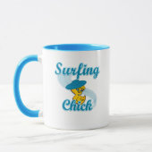 Surfchick #3 tasse (Links)