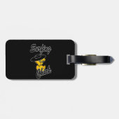 Surfchick #4 gepäckanhänger (Rückseite horizontal)