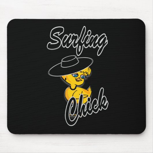 Surfchick #4 mousepad (Vorne)