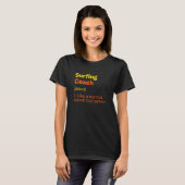 Surfcoach Definition Surfer Spaß T-Shirt (Vorne ganz)