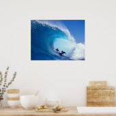 Surfdelfine Poster (Küche)