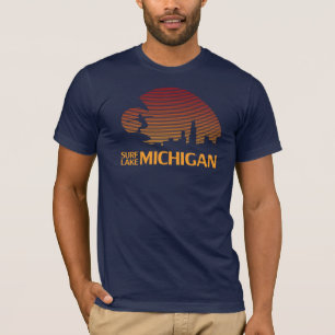 Surfe am Lake Michigan! T-Shirt