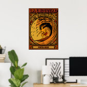 SURFEL SALVADOR LA LIBERTAD POSTER (Heimbüro)