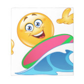 Surfemoji Notizblock (Vorderseite)
