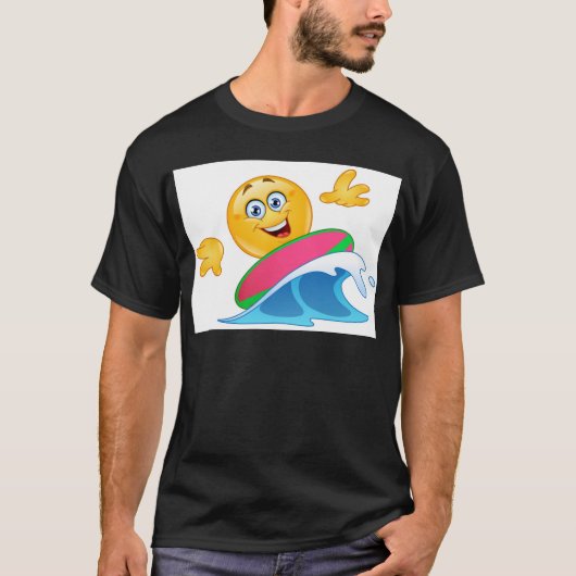 Surfemoji T-Shirt (Vorderseite)