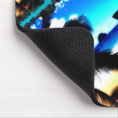 Surfen 10 Mousepad (Ecke)