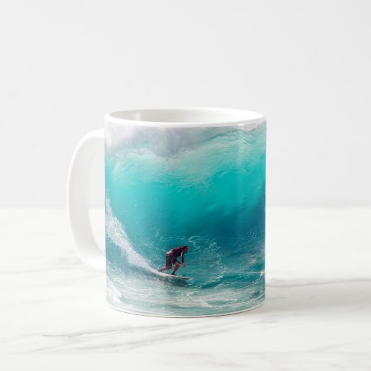 Surfen 16 kaffeetasse (Vorderseite Links)