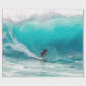 Surfen 16 Wrapping Paper Geschenkpapier (Flach)