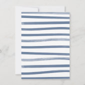 Surfen 1. Geburtstag Party Clothesline Einladung (Rückseite)