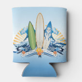 Surfen 2 dosenkühler (Rückseite)