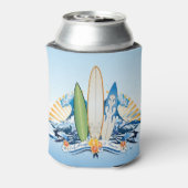 Surfen 2 dosenkühler (Kanne Rückseite)