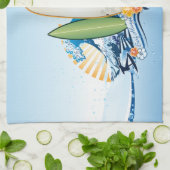 Surfen 2 Küchentücher (Gefaltet)