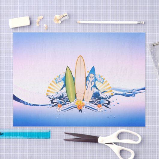 Surfen 2 seidenpapier (Handwerk)