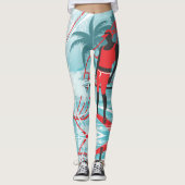 Surfen 4 Leggings (Vorderseite)