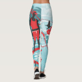 Surfen 4 Leggings (Rückseite)